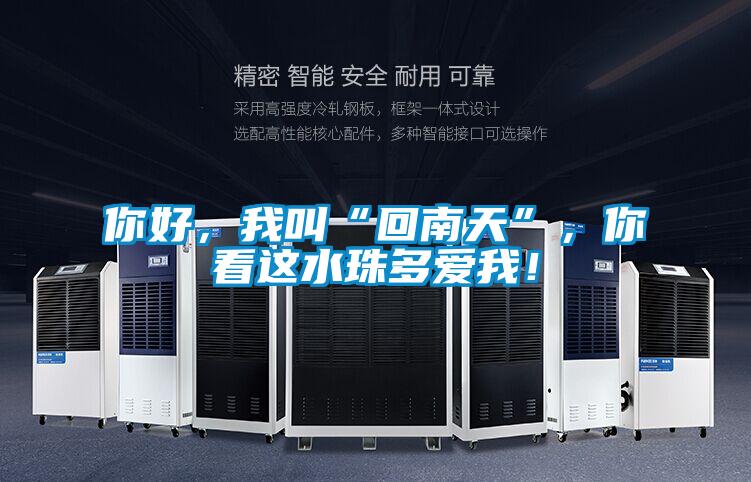 你好，我叫“回南天”，你看这水珠多爱我！