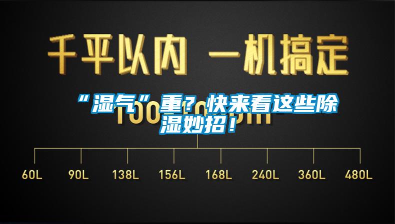 “湿气”重？快来看这些除湿妙招！