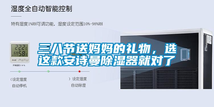 三八节送妈妈的礼物，选这款安诗曼除湿器就对了