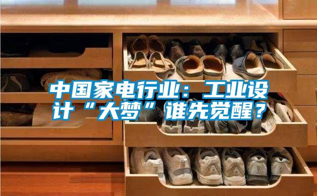 中国家电行业：工业设计“大梦”谁先觉醒？
