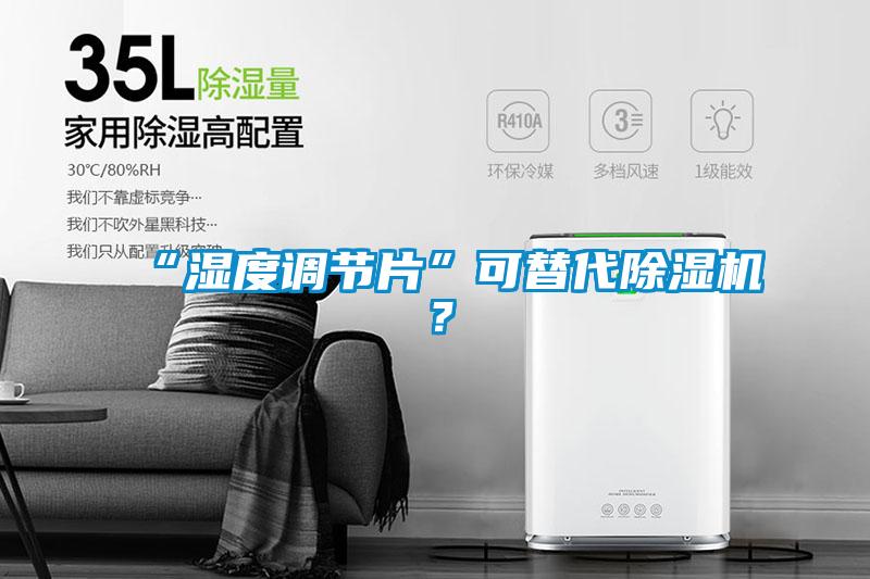“湿度调节片”可替代除湿机？