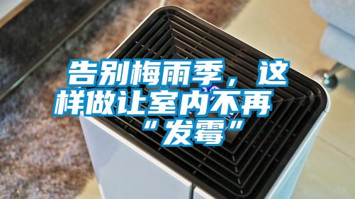告别梅雨季，这样做让室内不再“发霉”