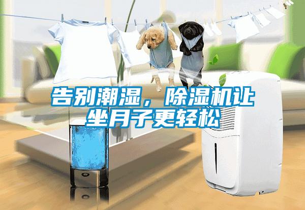 告别潮湿，除湿机让坐月子更轻松