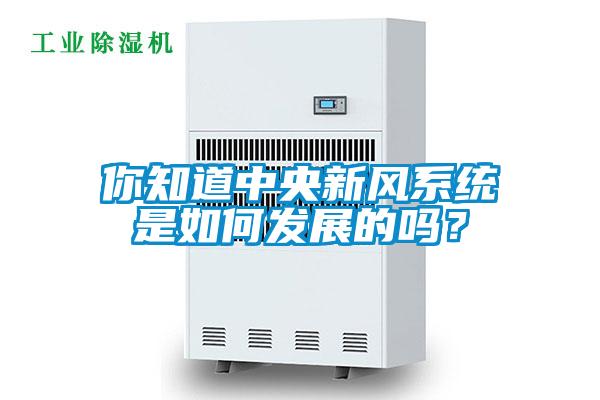 你知道中央新风系统是如何发展的吗？
