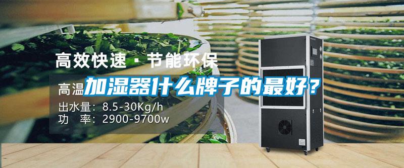 加湿器什么牌子的最好？