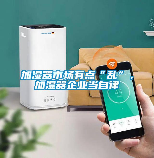加湿器市场有点“乱”，加湿器企业当自律
