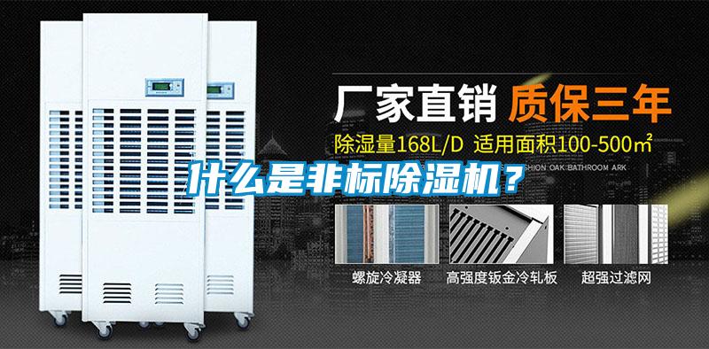 什么是非标除湿机？
