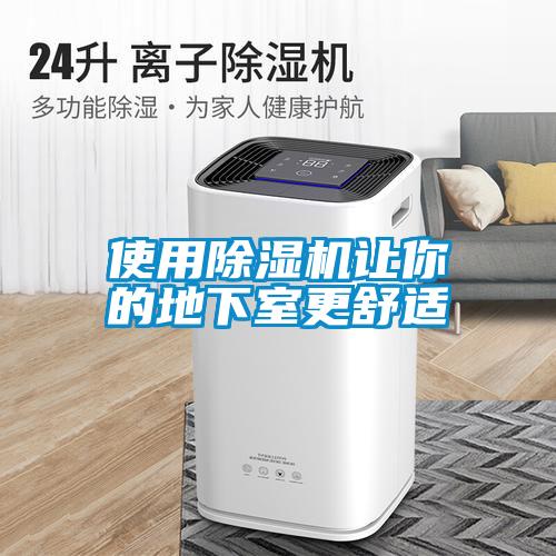 使用除湿机让你的地下室更舒适
