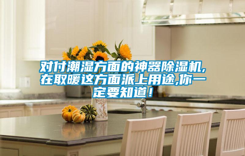 对付潮湿方面的神器除湿机,在取暖这方面派上用途,你一定要知道！
