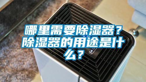 哪里需要除湿器？除湿器的用途是什么？