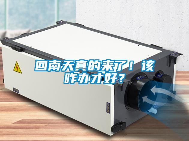 回南天真的来了！该咋办才好？
