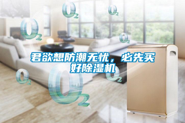 君欲想防潮无忧，必先买好除湿机