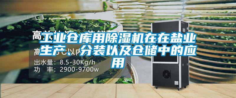 工业仓库用除湿机在在盐业生产、分装以及仓储中的应用