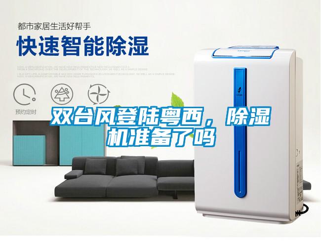 双台风登陆粤西，除湿机准备了吗