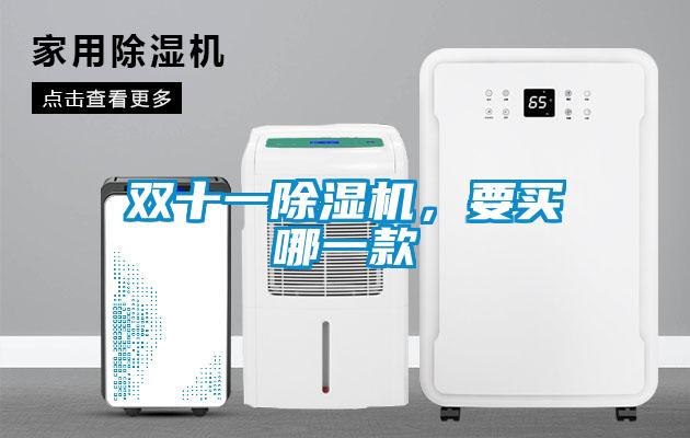 双十一除湿机，要买哪一款