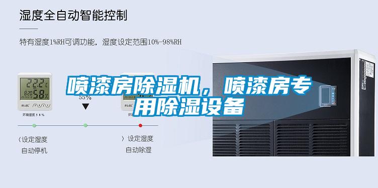 喷漆房除湿机，喷漆房专用除湿设备