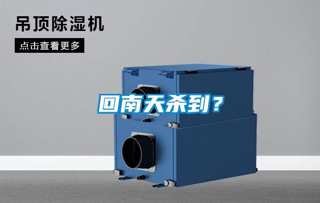 回南天杀到？