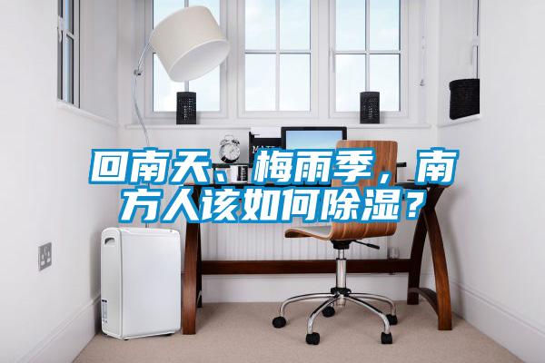 回南天、梅雨季，南方人该如何除湿？