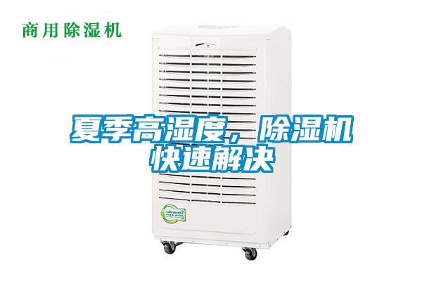 夏季高湿度，除湿机快速解决