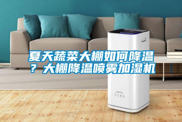 夏天蔬菜大棚如何降温？大棚降温喷雾加湿机