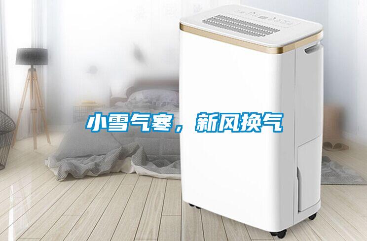 小雪气寒，新风换气
