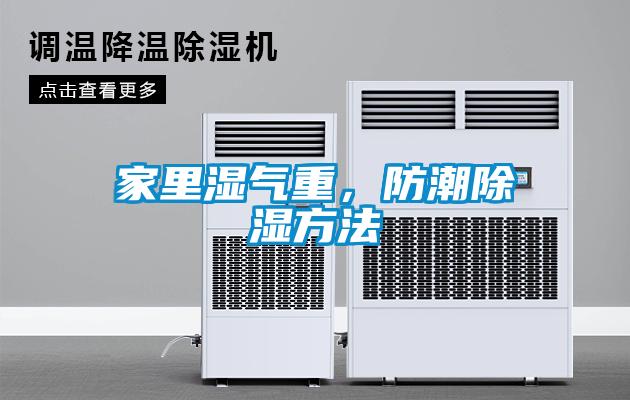 家里湿气重，防潮除湿方法