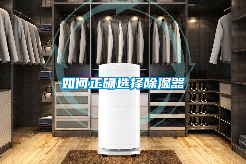 如何正确选择除湿器
