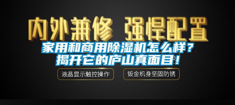 家用和商用除湿机怎么样？揭开它的庐山真面目！