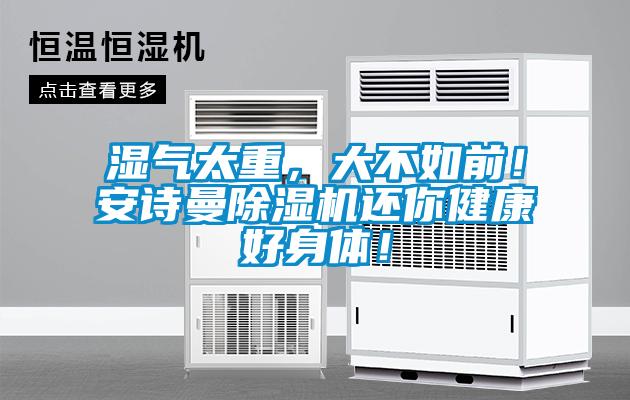 濕氣太重，大不如前！安詩曼除濕機(jī)還你健康好身體！