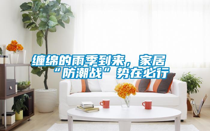 缠绵的雨季到来，家居“防潮战”势在必行