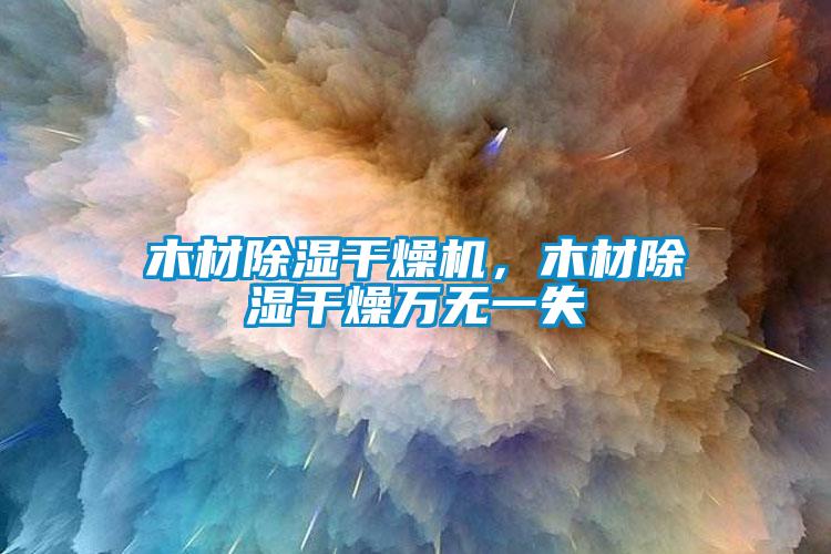 木材除湿干燥机，木材除湿干燥万无一失