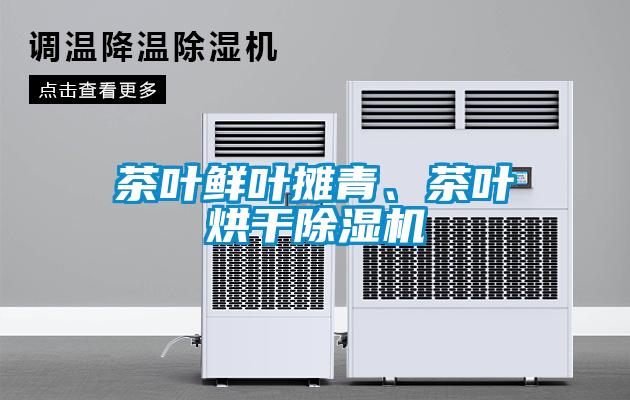 茶叶鲜叶摊青、茶叶烘干除湿机
