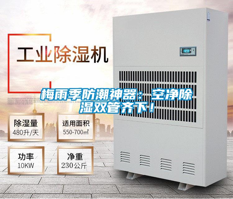 梅雨季防潮神器：空净除湿双管齐下！