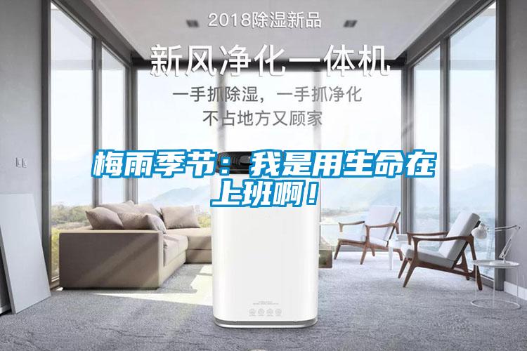 梅雨季节：我是用生命在上班??！