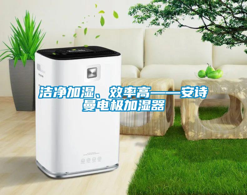 洁净加湿、效率高——安诗曼电极加湿器