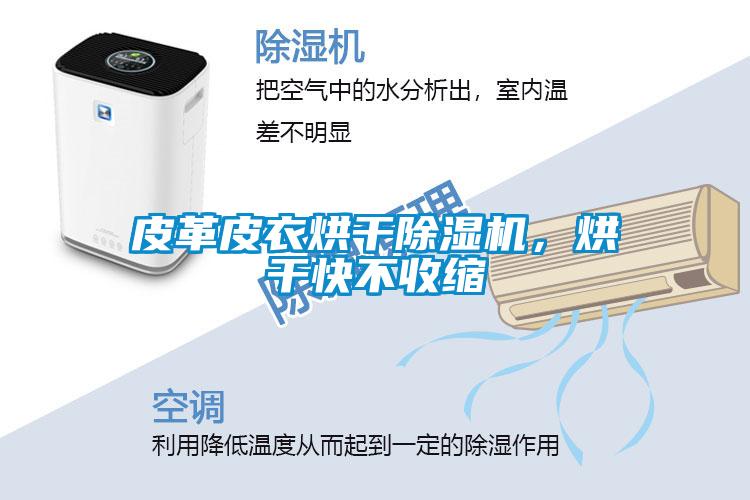 皮革皮衣烘干除湿机，烘干快不收缩