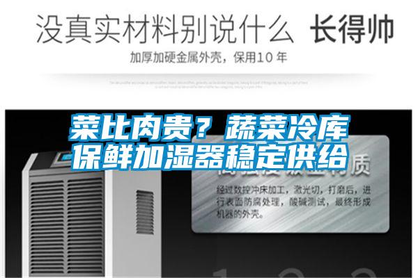 菜比肉贵？蔬菜冷库保鲜加湿器稳定供给