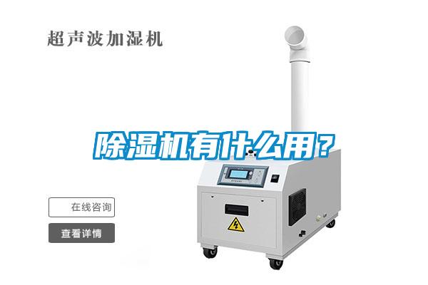 除湿机有什么用？