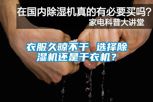 衣服久晾不干 选择除湿机还是干衣机？