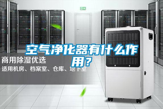 空气净化器有什么作用？