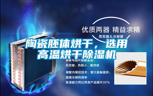 陶瓷胚体烘干，选用高温烘干除湿机