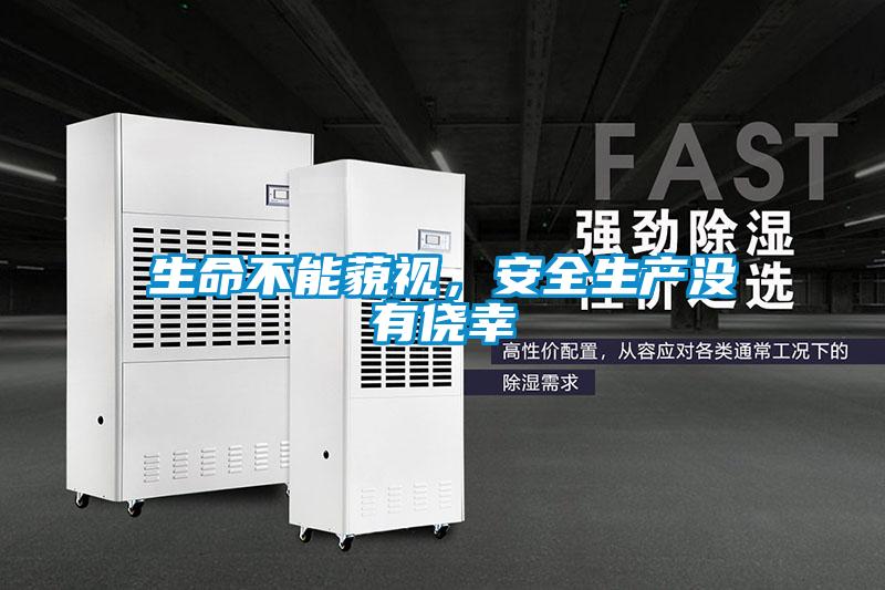 生命不能藐视，安全生产没有侥幸