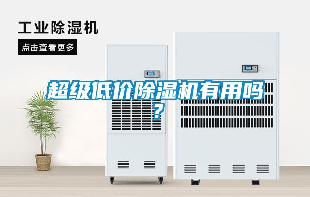 超级低价除湿机有用吗？