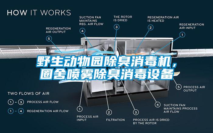 野生动物园除臭消毒机，圈舍喷雾除臭消毒设备