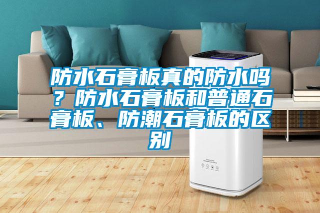 防水石膏板真的防水吗？防水石膏板和普通石膏板、防潮石膏板的区别