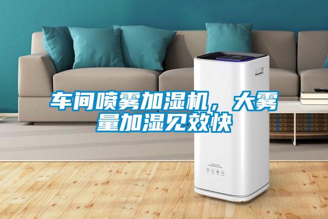 车间喷雾加湿机，大雾量加湿见效快