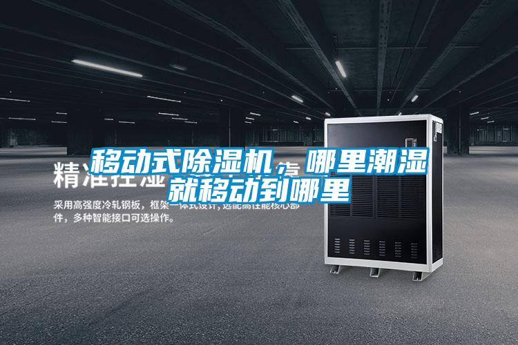 移动式除湿机，哪里潮湿就移动到哪里