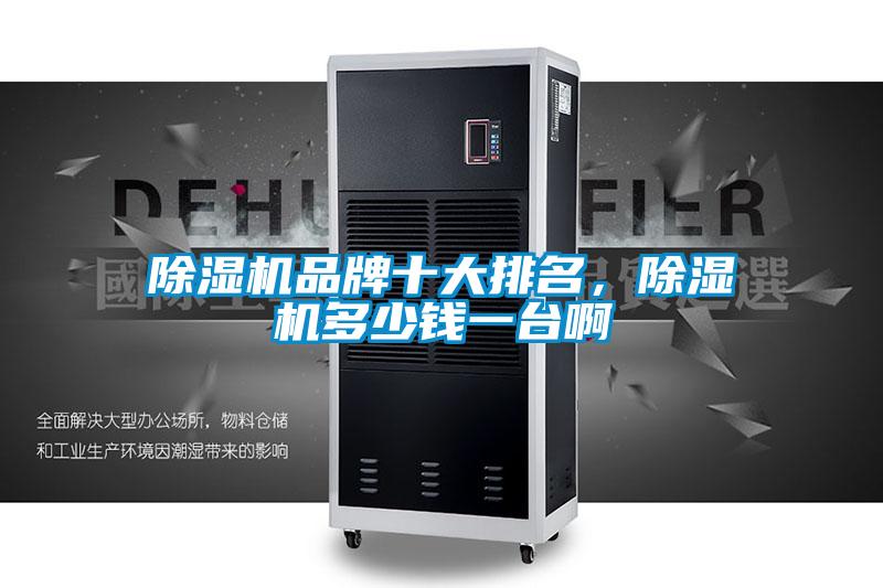 除湿机品牌十大排名，除湿机多少钱一台啊