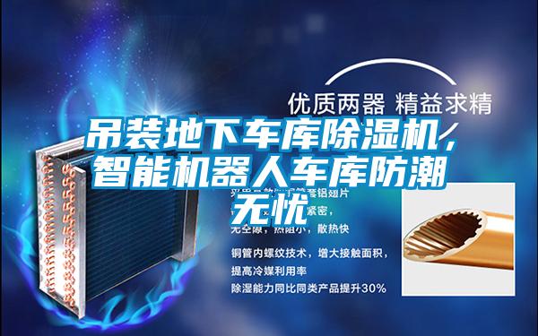 吊装地下车库除湿机，智能机器人车库防潮无忧