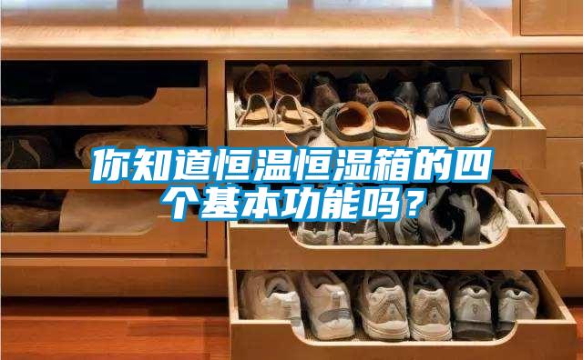 你知道恒温恒湿箱的四个基本功能吗？